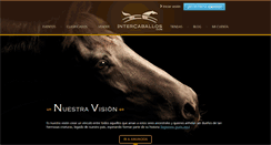 Desktop Screenshot of intercaballos.com